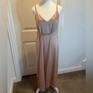 HP 🎉 BCBG MAXAZRIA Silk Dress with Wrap Tie